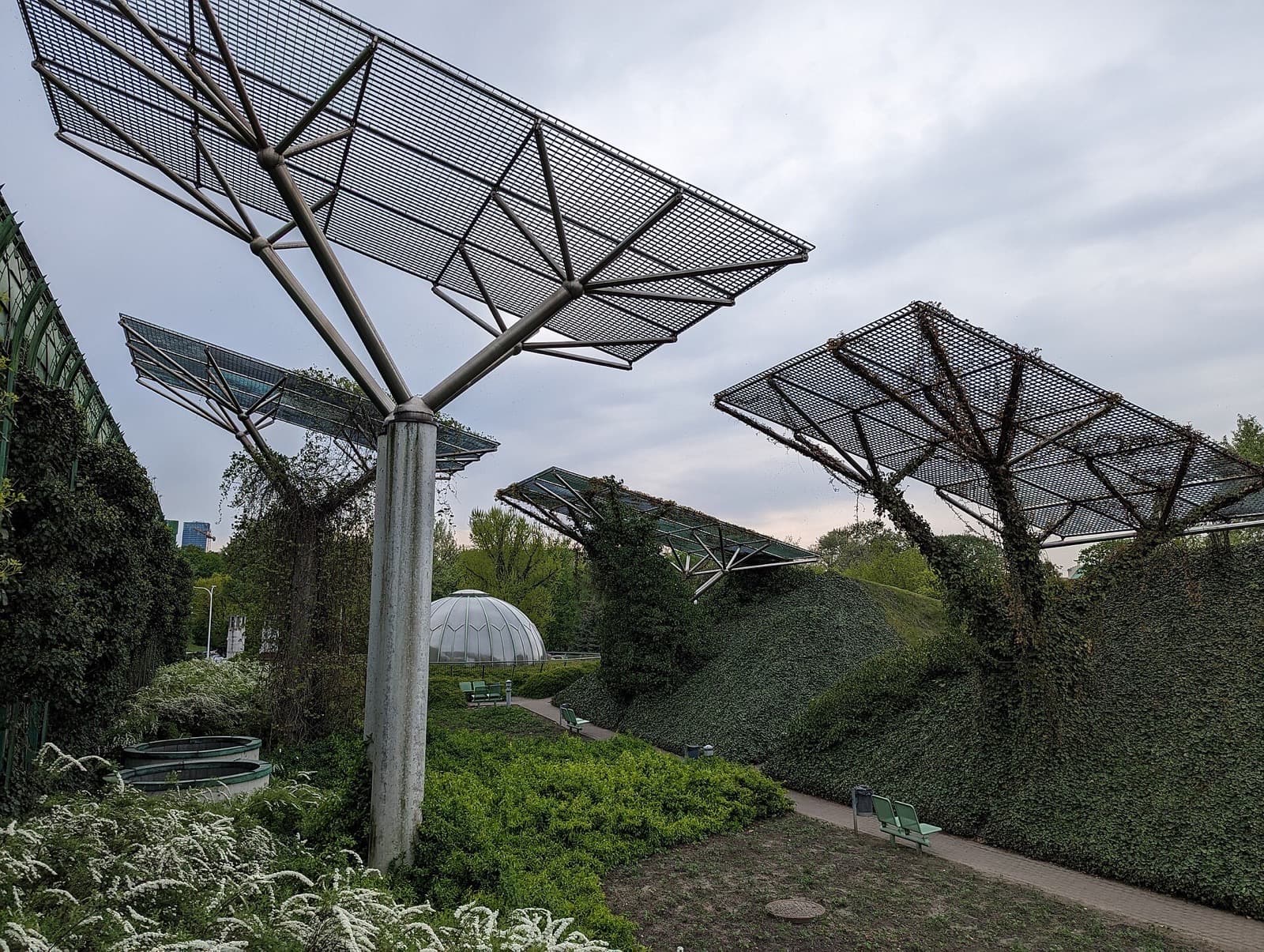 University of Warsaw Library rooftop garden